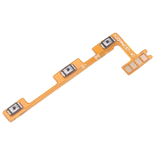 For Realme C67 5G OEM Power Button & Volume Button Flex Cable by buy2fix