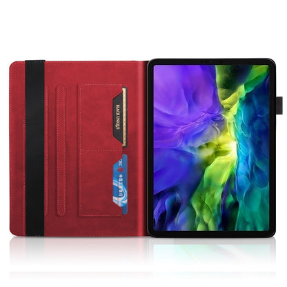 For iPad Pro 12.9 2022 / 2021 / 2020 Life Tree Series Horizontal Flip Leather Tablet Case(Red) - iPad Pro 12.9 (2022/2021) Cases by buy2fix | Online Shopping UK | buy2fix