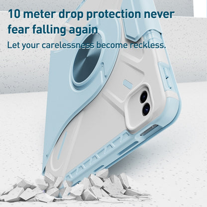 For iPad 10.2 2021 / 2020 X-Shaped Rotation Smart Leather Tablet Case(Black) - iPad 10.2 Cases by buy2fix | Online Shopping UK | buy2fix