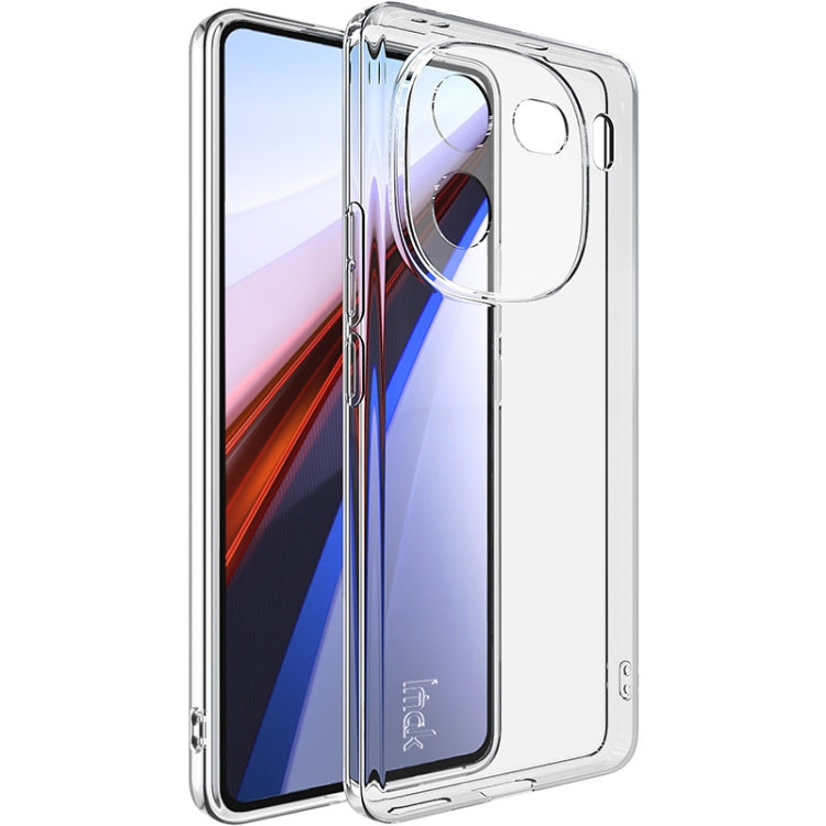 For vivo iQOO 12 5G IMAK UX-5 Series Transparent TPU Phone Case - iQOO 12 Cases by imak | Online Shopping UK | buy2fix