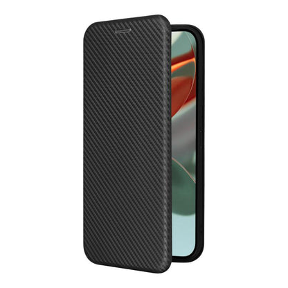 For Google Pixel 10 Pro XL 5G Global Carbon Fiber Texture Flip Leather Phone Case(Black) - Google Cases by buy2fix | Online Shopping UK | buy2fix