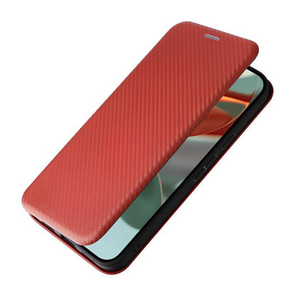 For Google Pixel 10 Pro XL 5G Global Carbon Fiber Texture Flip Leather Phone Case(Brown) - Google Cases by buy2fix | Online Shopping UK | buy2fix