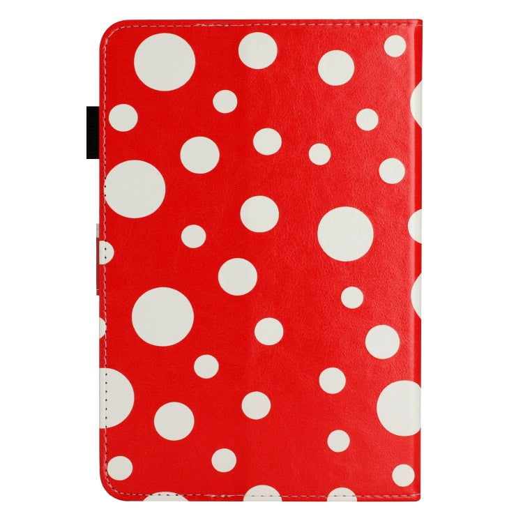 7 inch Dot Pattern Leather Tablet Case(Red White Dot) - 7 inch by buy2fix | Online Shopping UK | buy2fix