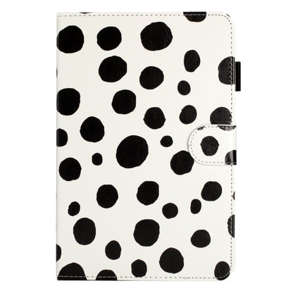 8 inch Dot Pattern Leather Tablet Case(White Black Dot) - 8 inch by buy2fix | Online Shopping UK | buy2fix