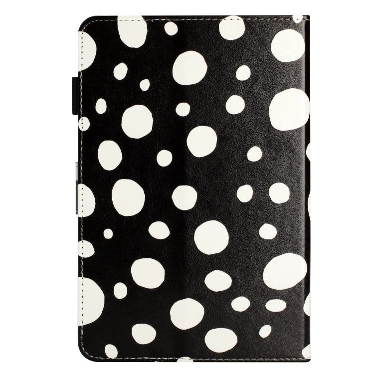 8 inch Dot Pattern Leather Tablet Case(Black White Dot) - 8 inch by buy2fix | Online Shopping UK | buy2fix