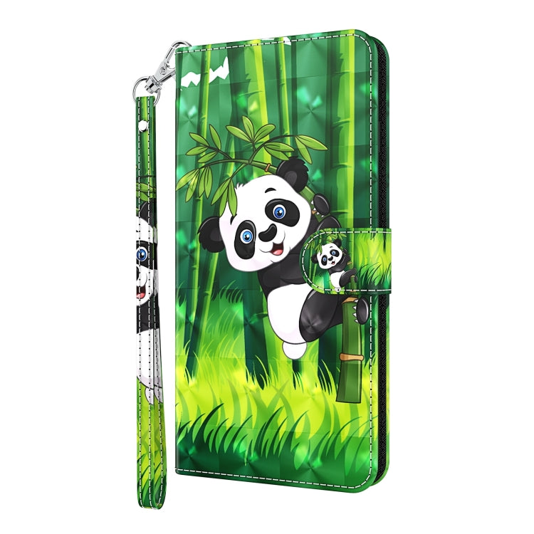 For Xiaomi Redmi Note 13 Pro 5G 3D Painting Pattern Flip Leather Phone Case(Bamboo Panda) - Note 13 Pro Cases by buy2fix | Online Shopping UK | buy2fix