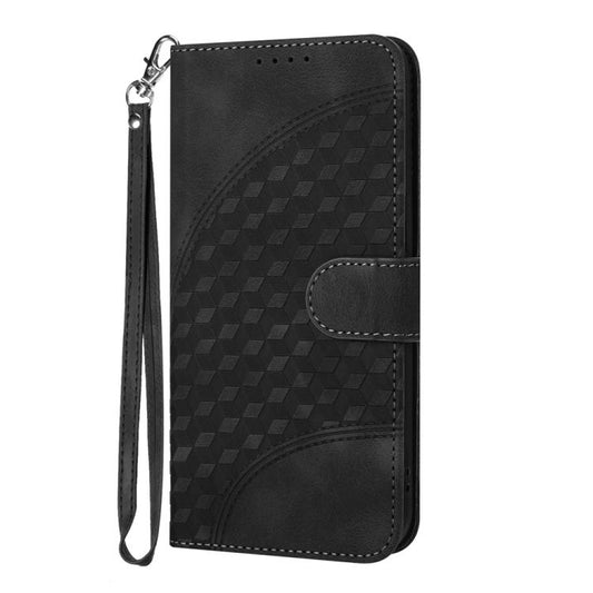 For Google Pixel 10 / Pixel 10 Pro Elephant Head Embossed Phone Leather Case with Lanyard(Black) - Google Cases by buy2fix | Online Shopping UK | buy2fix