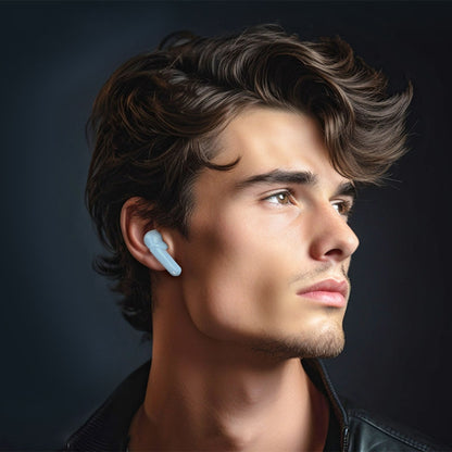 hoco EQ6 True Wireless Bluetooth Earphone(Blue) - Bluetooth Earphone by hoco | Online Shopping UK | buy2fix