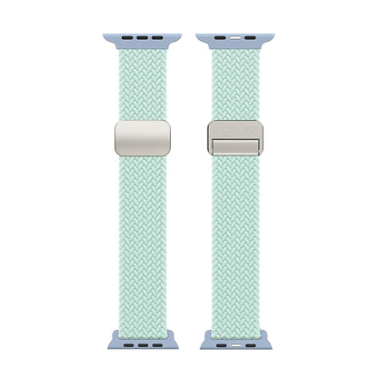 For Apple Watch Ultra 49mm DUX DUCIS Mixture Pro Series Magnetic Buckle Nylon Braid Watch Band(Light Mint) - Watch Bands by DUX DUCIS | Online Shopping UK | buy2fix