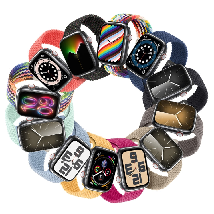 For Apple Watch Ultra 49mm DUX DUCIS Mixture Pro Series Magnetic Buckle Nylon Braid Watch Band(New Rainbow) - Watch Bands by DUX DUCIS | Online Shopping UK | buy2fix