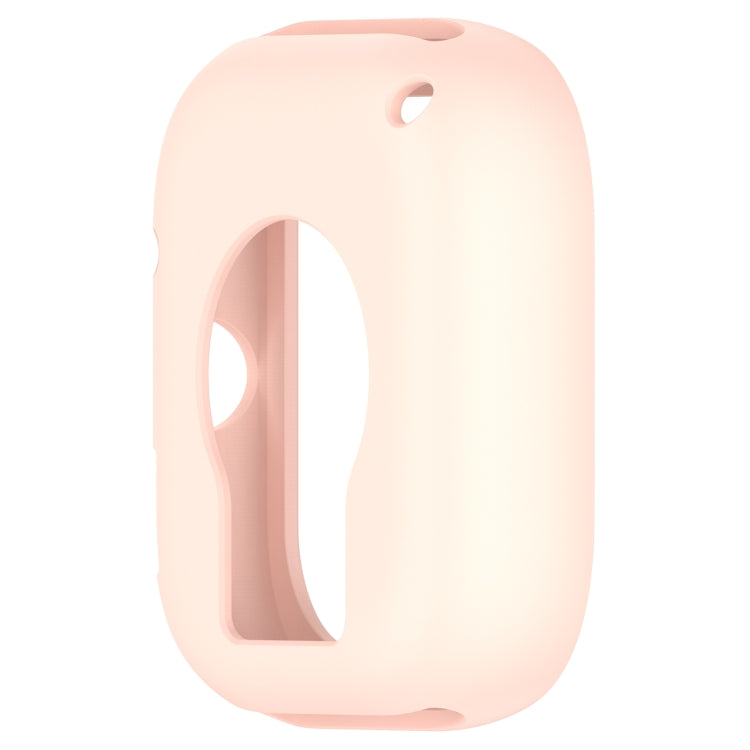 For Redmi Watch 4 Silicone Smart Watch Protective Case(Light Pink) - Watch Cases by buy2fix | Online Shopping UK | buy2fix