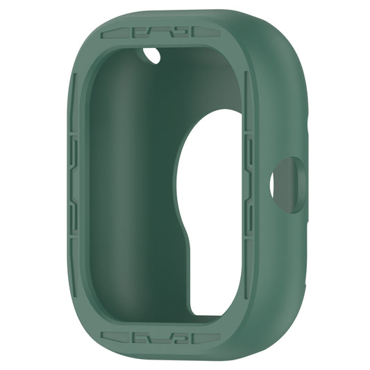 For Redmi Watch 4 Silicone Smart Watch Protective Case(Dark Green) by buy2fix