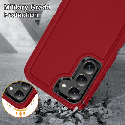 For Samsung Galaxy S24+ 5G / S25+ 5G Life Waterproof Rugged Phone Case(Red + Black) by buy2fix
