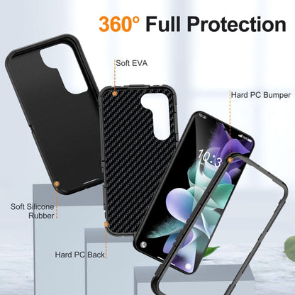 For Samsung Galaxy S24 5G / S25 5G Life Waterproof Rugged Phone Case(Black) by buy2fix