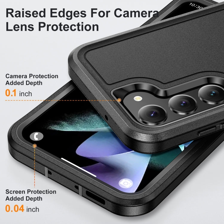 For Samsung Galaxy S24 5G / S25 5G Life Waterproof Rugged Phone Case(Black) by buy2fix