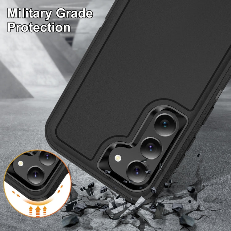 For Samsung Galaxy S24 5G / S25 5G Life Waterproof Rugged Phone Case(Black) by buy2fix