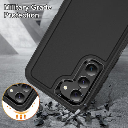 For Samsung Galaxy S24 5G / S25 5G Life Waterproof Rugged Phone Case(Black) by buy2fix