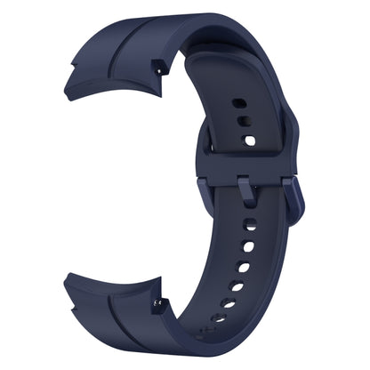 For Samsung Galaxy Watch 6 / 6 Classic Colorful Buckle Silicone Watch Band(Midnight Blue) - Watch Bands by buy2fix | Online Shopping UK | buy2fix