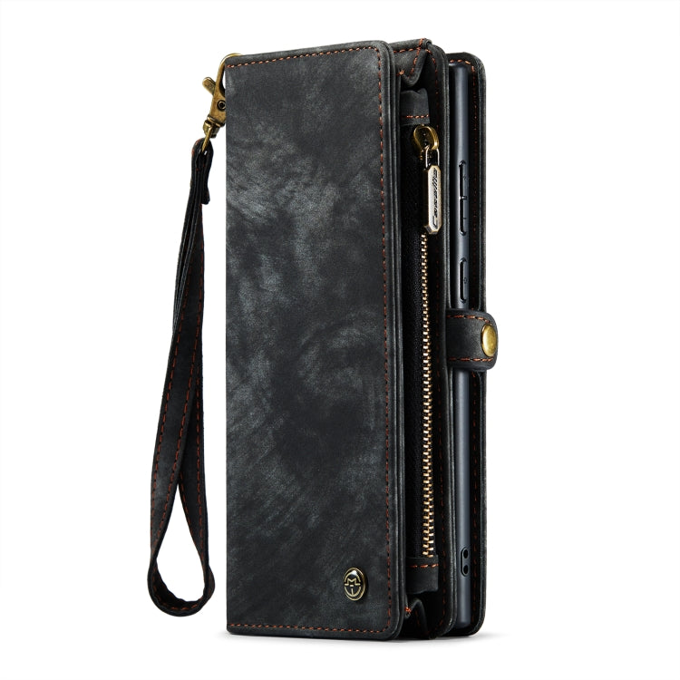 For Samsung Galaxy Note20 CaseMe-008 Detachable Multifunctional Horizontal Flip Leather Case with Card Slot & Holder & Zipper Wallet & Photo Frame(Black) - Galaxy Note20 Cases by CaseMe | Online Shopping UK | buy2fix
