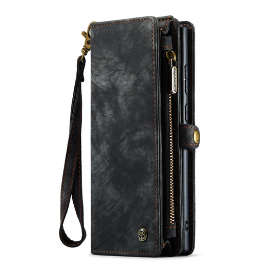 For Samsung Galaxy Note20 CaseMe-008 Detachable Multifunctional Horizontal Flip Leather Case with Card Slot & Holder & Zipper Wallet & Photo Frame(Black) - Galaxy Note20 Cases by CaseMe | Online Shopping UK | buy2fix