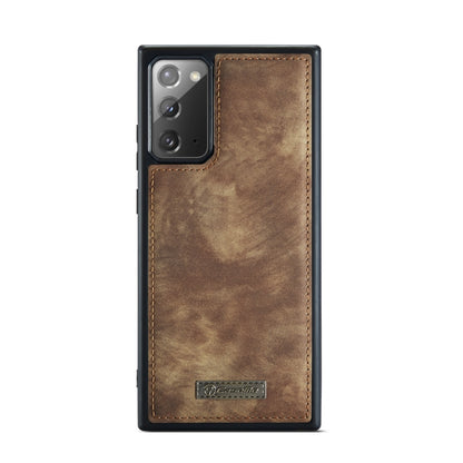 For Samsung Galaxy Note20 CaseMe-008 Detachable Multifunctional Horizontal Flip Leather Case with Card Slot & Holder & Zipper Wallet & Photo Frame(Brown) - Galaxy Note20 Cases by CaseMe | Online Shopping UK | buy2fix