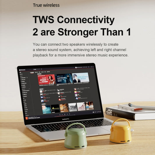 EWA A20 Mini Bluetooth Bass Radiator Metal Speaker(Brown) by EWA