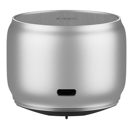 EWA A126 Mini Bluetooth 5.0 Bass Radiator Metal Speaker(Sliver) - Mini Speaker by EWA | Online Shopping UK | buy2fix