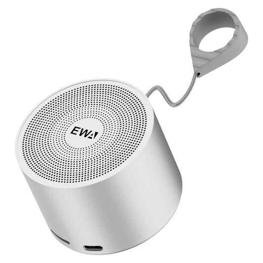 EWA A129 Mini Bluetooth 5.0 Bass Radiator Metal Speaker(White) - Mini Speaker by EWA | Online Shopping UK | buy2fix