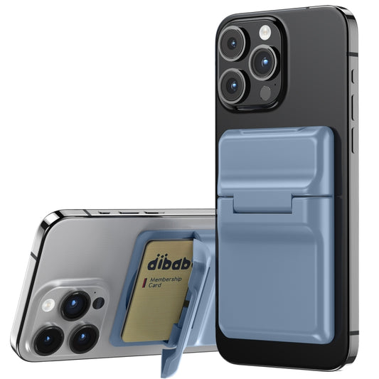 Strong Magnetic Adsorption Card Holder(Light Purple) - Adhesive Card Holders by buy2fix | Online Shopping UK | buy2fix