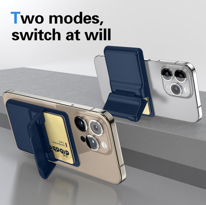 Strong Magnetic Adsorption Card Holder(Dark Blue) - Adhesive Card Holders by buy2fix | Online Shopping UK | buy2fix