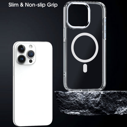 For iPhone 11 MagSafe Magnetic Clear Phone Case(Transparent) by buy2fix