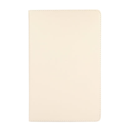 For Lenovo Tab M11 / Xiaoxin Pad 11 2024 360 Degree Rotation Litchi Texture Leather Tablet Case(White) - Lenovo by buy2fix | Online Shopping UK | buy2fix