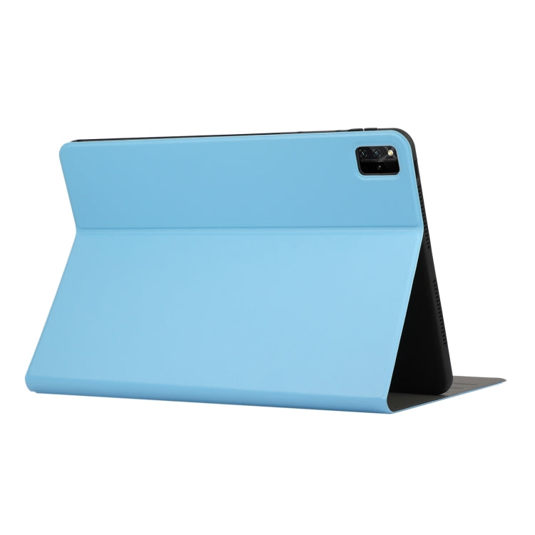 For Lenovo Tab M11 / Xiaoxin Pad 11 2024 Voltage Elastic Texture Flip Tablet Leather Case(Light Blue) - Lenovo by buy2fix | Online Shopping UK | buy2fix