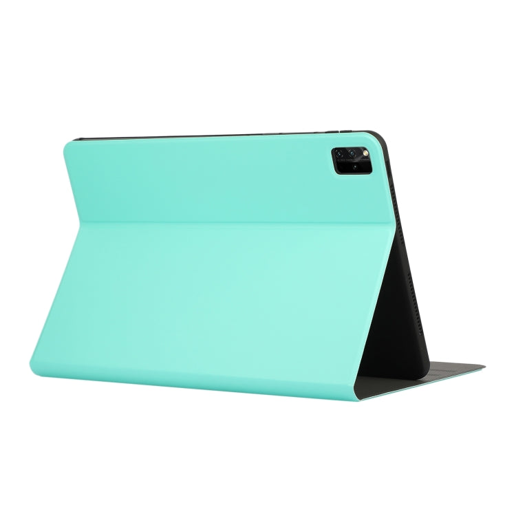 For Lenovo Tab M11 / Xiaoxin Pad 11 2024 Voltage Elastic Texture Flip Tablet Leather Case(Green) - Lenovo by buy2fix | Online Shopping UK | buy2fix