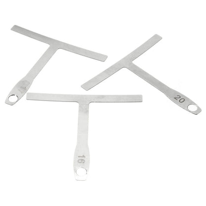 9 in 1 Guitar T-shaped ruler Neck Fingerboard Frets Radian, String Yard Radian Adjustable Measuring Caliper - Guitar Tuner Accessories by buy2fix | Online Shopping UK | buy2fix