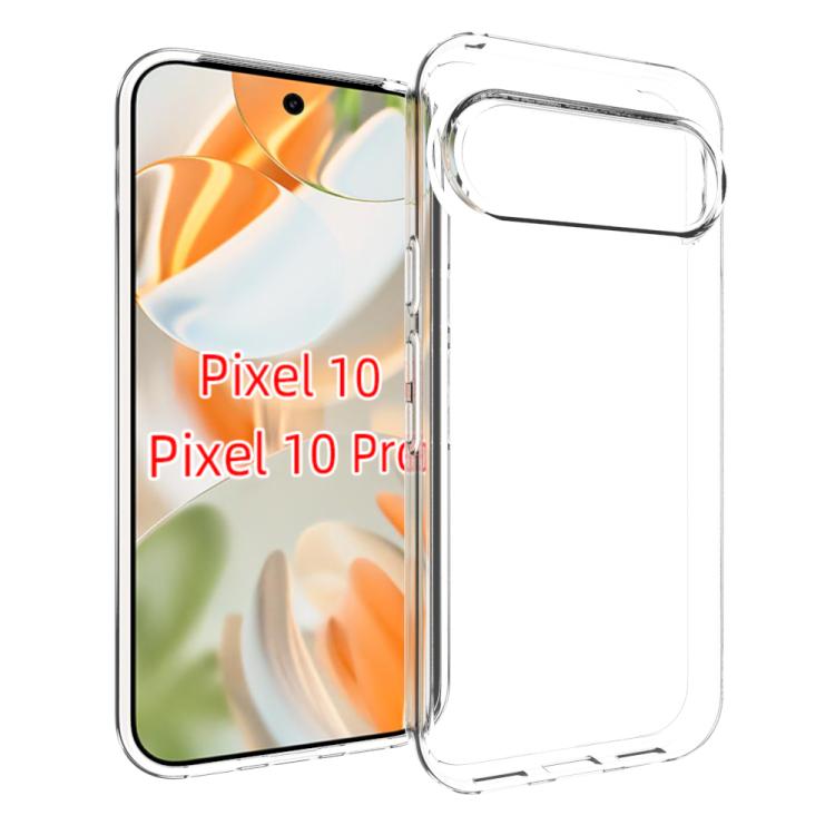 For Google Pixel 10 / 10 Pro Waterproof Texture TPU Phone Case(Transparent) - Google Cases by buy2fix | Online Shopping UK | buy2fix