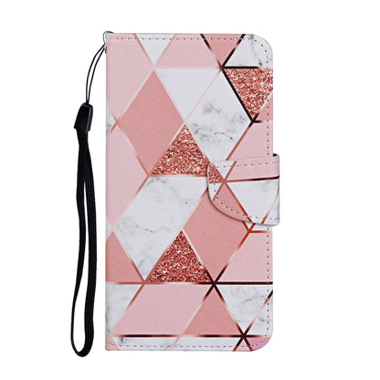 For Xiaomi Redmi 13T Colored Drawing Pattern Leather Phone Case(Marble) - Xiaomi Cases by buy2fix | Online Shopping UK | buy2fix