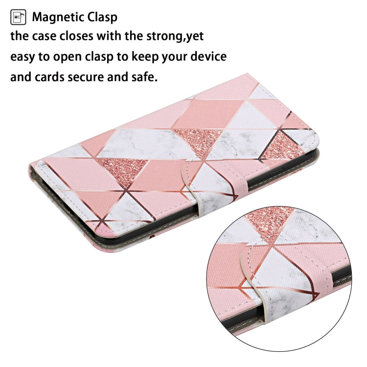 For Xiaomi Redmi 13T Colored Drawing Pattern Leather Phone Case(Marble) - Xiaomi Cases by buy2fix | Online Shopping UK | buy2fix