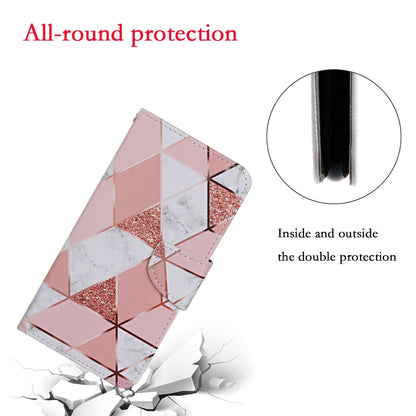 For Xiaomi Redmi 13T Colored Drawing Pattern Leather Phone Case(Marble) - Xiaomi Cases by buy2fix | Online Shopping UK | buy2fix