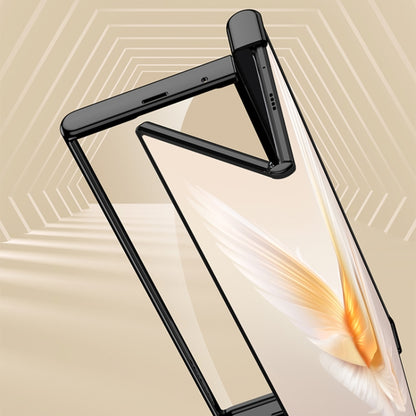 For Honor V Purse GKK Integrated Flip Electroplating TPU Case with Holder(Gold) by GKK