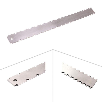 Guitar Neck Measuring Ruler Guitar Sharpening File Guitar Neck Notch Ruler Fret Polishing Pad - Guitar Tuner Accessories by buy2fix | Online Shopping UK | buy2fix