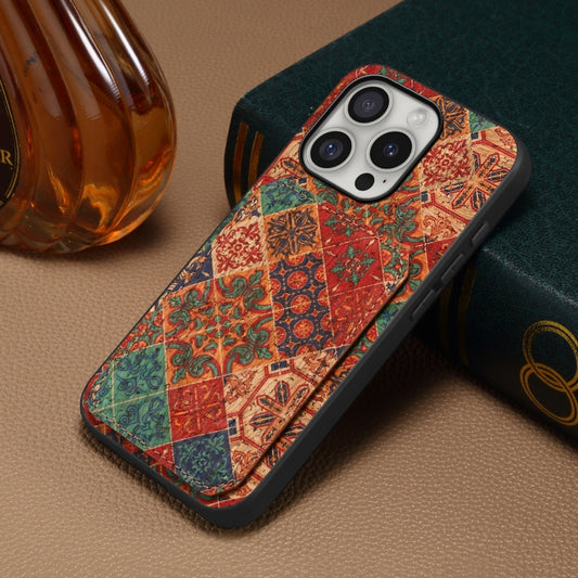 For iPhone 16 Pro Max Dual Card Slot Holder Phone Case(Winter Blue) by buy2fix