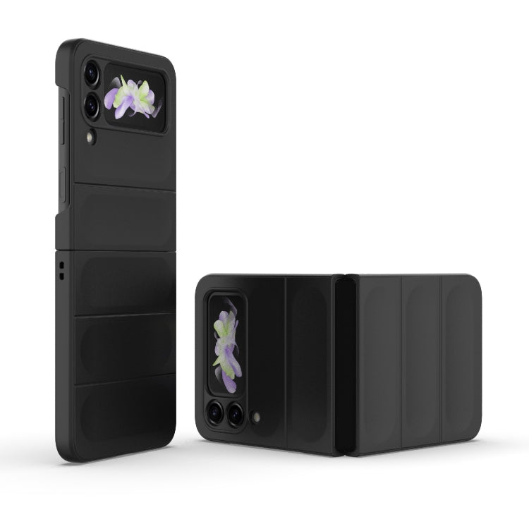 For Samsung Galaxy Z Flip3 5G Magic Shield Fold PC Shockproof Phone Case(Black) by buy2fix