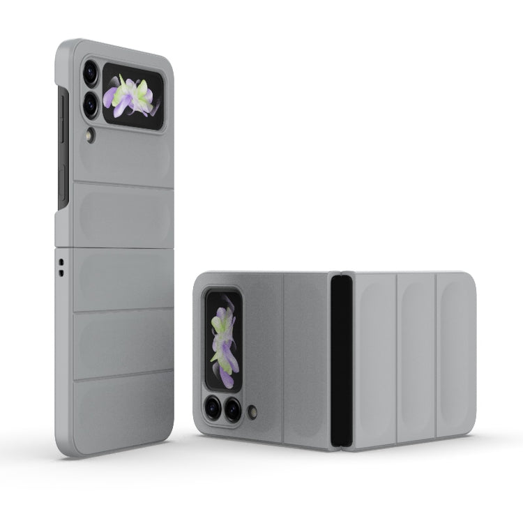 For Samsung Galaxy Z Flip3 5G Magic Shield Fold PC Shockproof Phone Case(Grey) by buy2fix