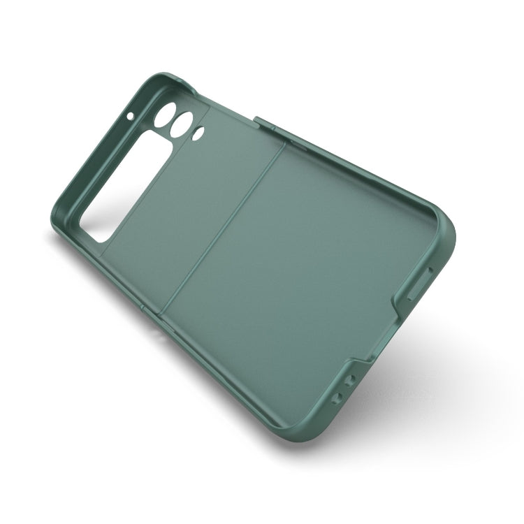 For Samsung Galaxy Z Flip4 5G Magic Shield Fold PC Shockproof Phone Case(Light Blue) by buy2fix