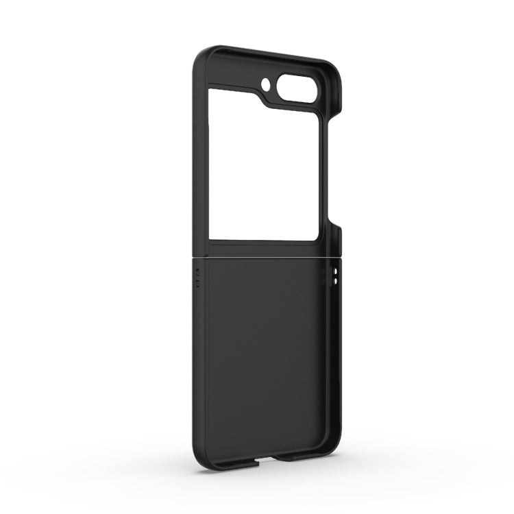 For Samsung Galaxy Z Flip5 5G Magic Shield Fold PC Shockproof Phone Case(Black) - Galaxy Z Flip5 Cases by buy2fix | Online Shopping UK | buy2fix