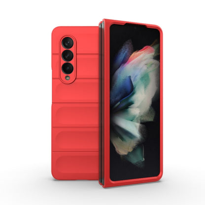 For Samsung Galaxy Z Fold3 5G Magic Shield Fold PC Shockproof Phone Case(Red) by buy2fix