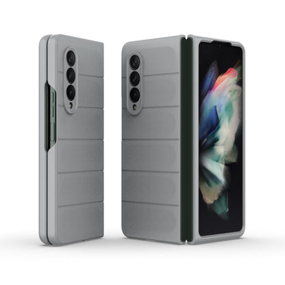 For Samsung Galaxy Z Fold3 5G Magic Shield Fold PC Shockproof Phone Case(Grey) by buy2fix