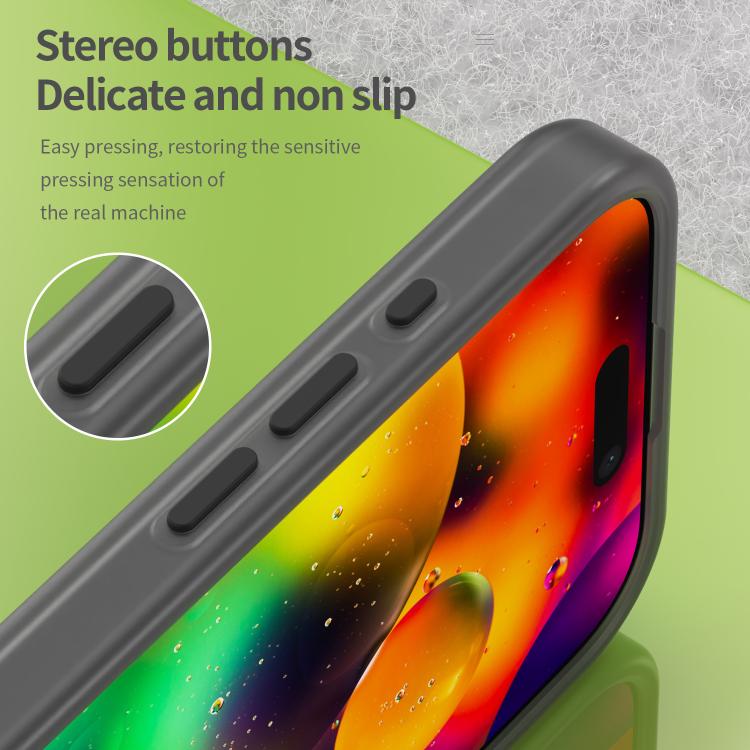 For iPhone 17 MagSafe Frosted Translucent TPU + PC Full Coverage Phone Case(Black) - iPhone 17 Cases by buy2fix | Online Shopping UK | buy2fix