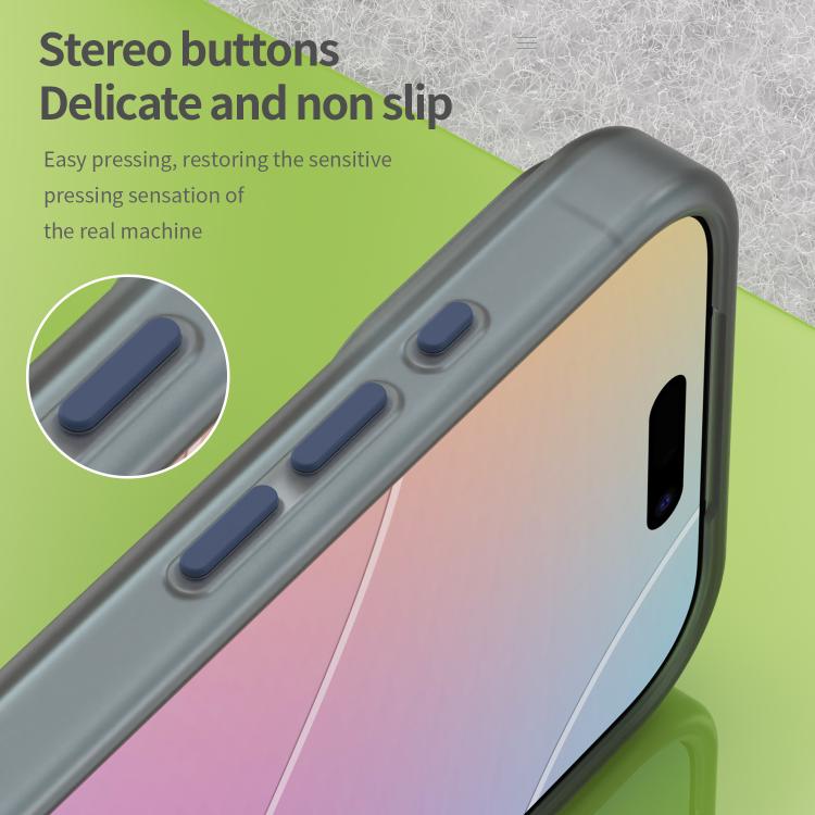 For iPhone 17 Pro MagSafe Frosted Translucent TPU + PC Full Coverage Phone Case(Dark Blue) - iPhone 17 Pro Cases by buy2fix | Online Shopping UK | buy2fix